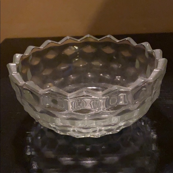 Crystal bowl and tray - Picture 1 of 3